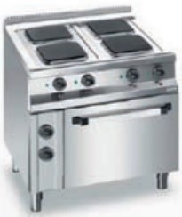 4 SQUARE PLATES ELECTRIC OVEN